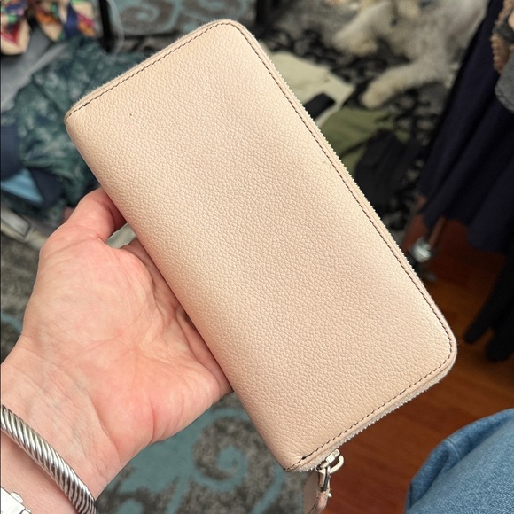 Yves St. Laurent Pink Zip Wallet - Picture 5 of 15